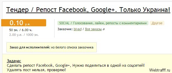 заработок на репосте