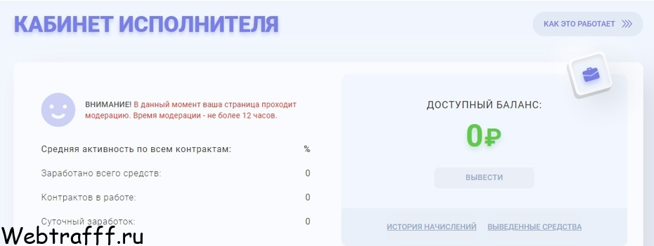 кабинет исполнителя You to Subs