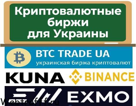 ΠΊΡΠΈΠΏΡΠΎΠ²Π°Π»ΡΡΠ½ΡΠ΅ Π±ΠΈΡΠΆΠΈ Π΄Π»Ρ Π£ΠΊΡΠ°ΠΈΠ½Ρ