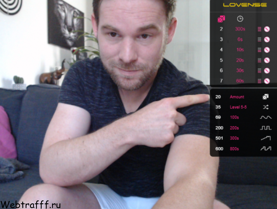 Игрушки Lovense на CAM4 как подключить