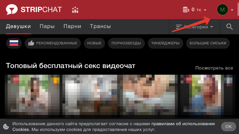 Stripchat бесплатный секс видеочат